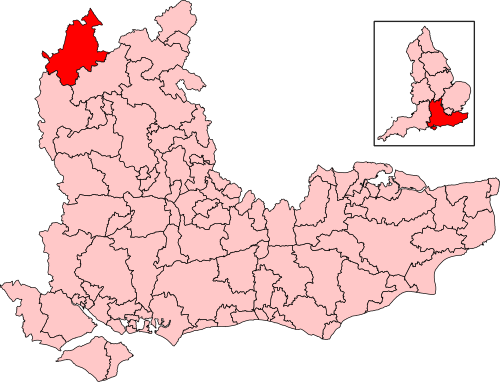 Map of Banbury constituency
