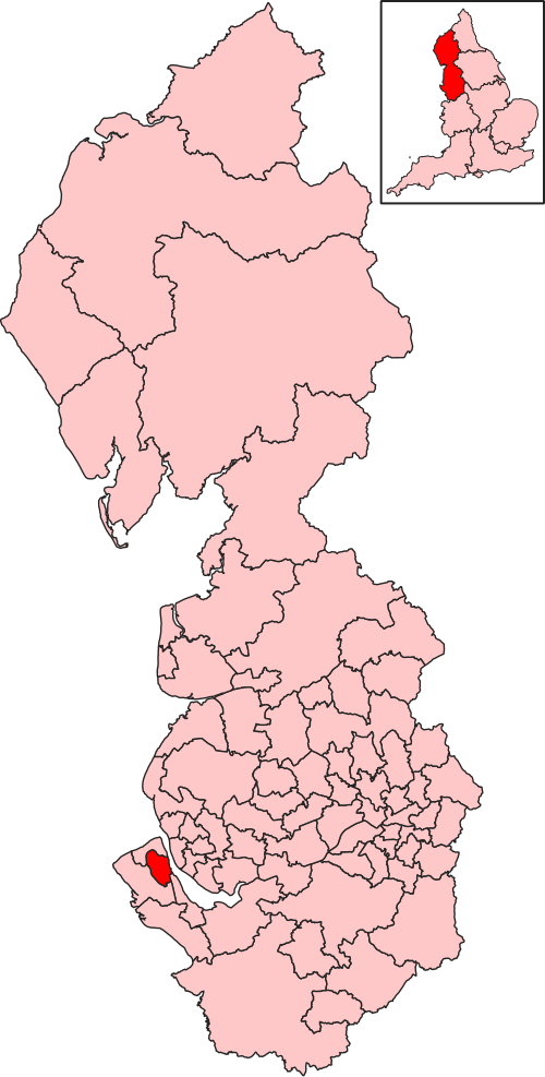 Map of Birkenhead constituency
