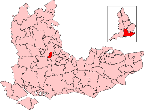 Map of Bracknell constituency