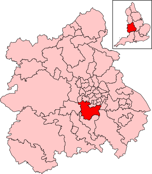 Map of Bromsgrove constituency