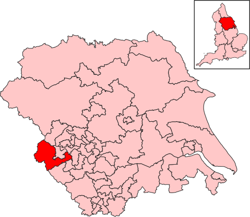 Map of Calder Valley constituency
