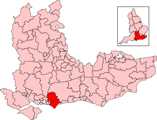 Map of Chichester constituency