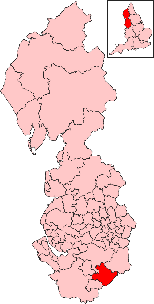 Map of Congleton constituency