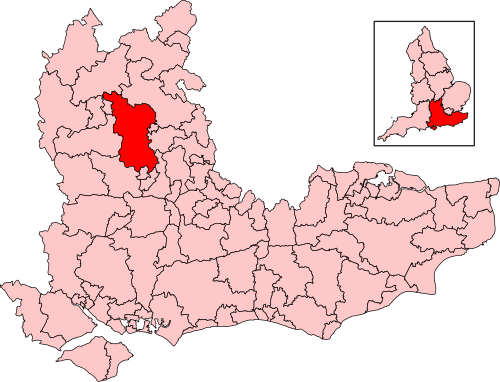 Map of Henley and Thame constituency