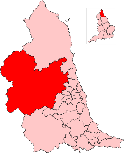 Map of Hexham constituency