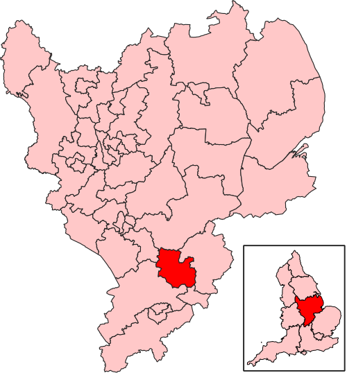 Map of Kettering constituency