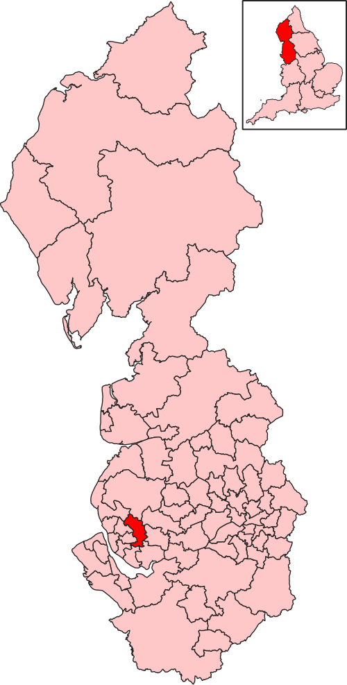 Map of Knowsley constituency