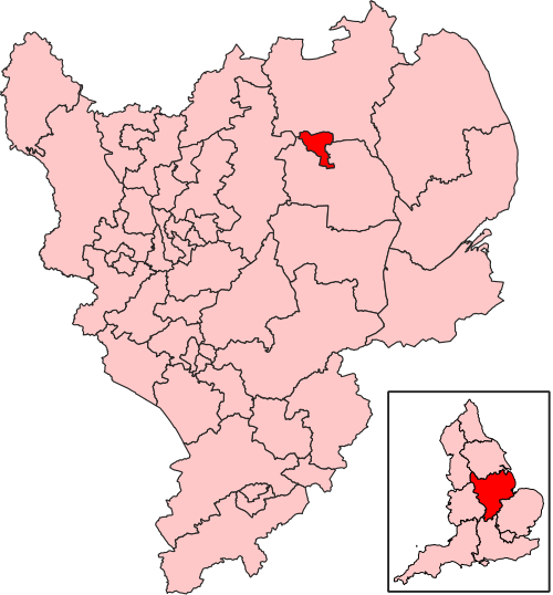 Map of Lincoln constituency