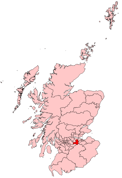 Map of Livingston constituency