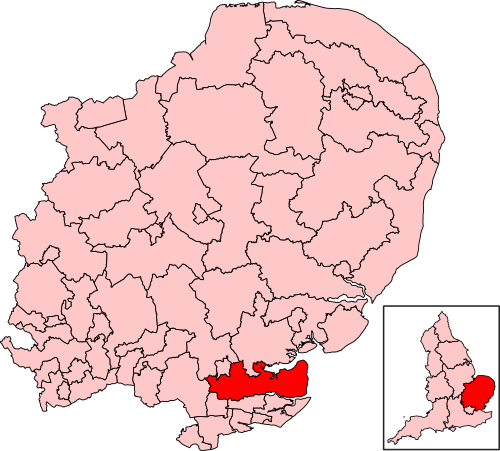Map of Maldon constituency