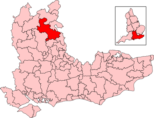 Map of Mid Buckinghamshire constituency