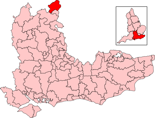 Map of Milton Keynes North constituency
