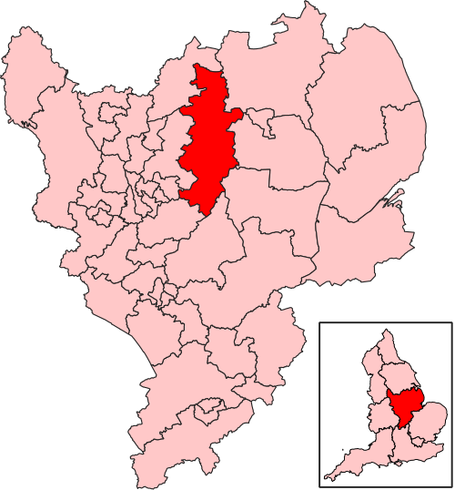 Map of Newark constituency