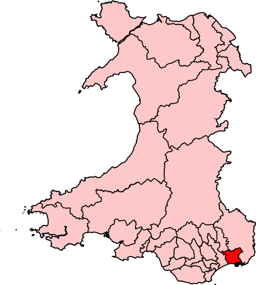 Map of Newport East constituency