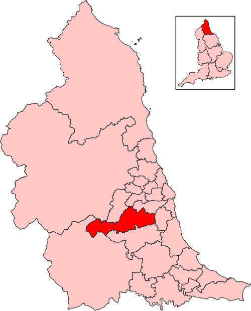 Map of North Durham constituency