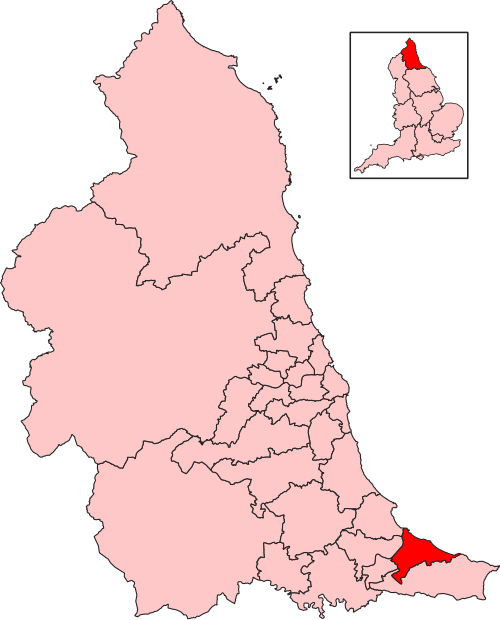 Map of Redcar constituency