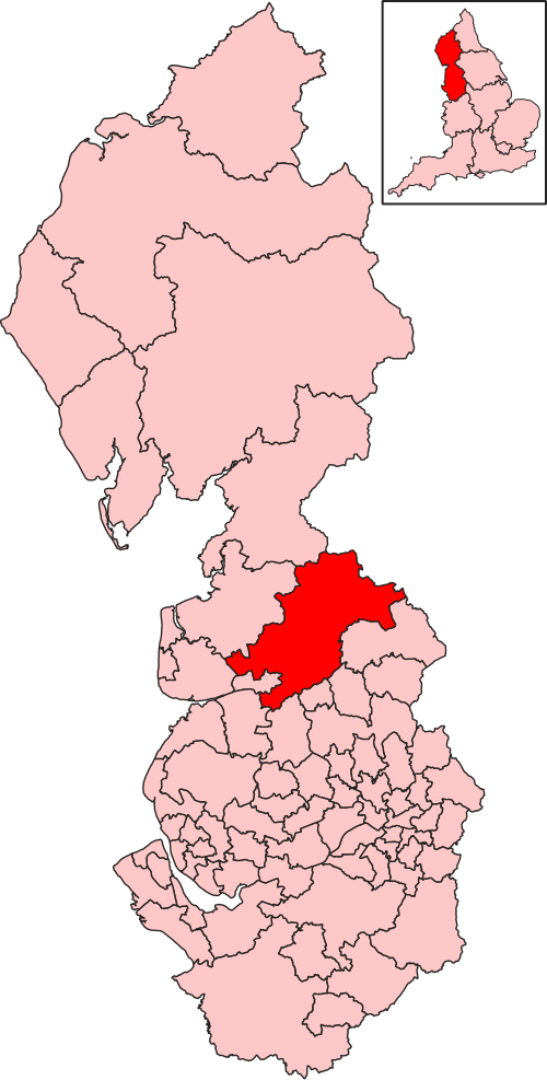 Map of Ribble Valley constituency