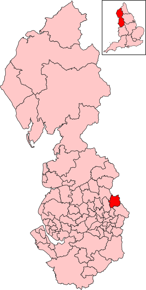Map of Rochdale constituency