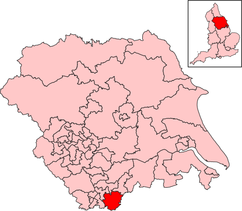 Map of Rother Valley constituency
