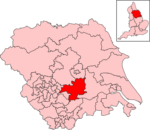 Map of Selby constituency