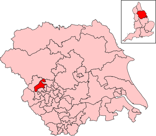 Map of Shipley constituency