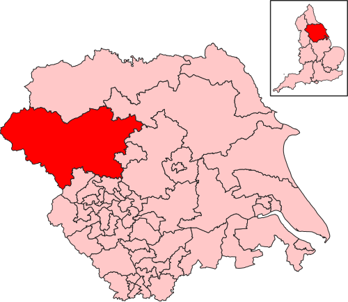 Map of Skipton and Ripon constituency