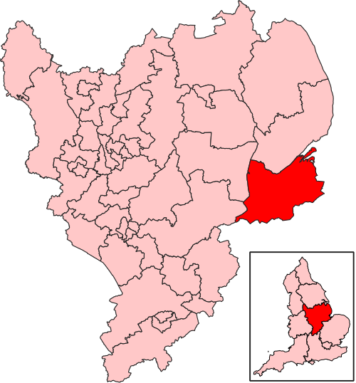 Map of South Holland and The Deepings constituency