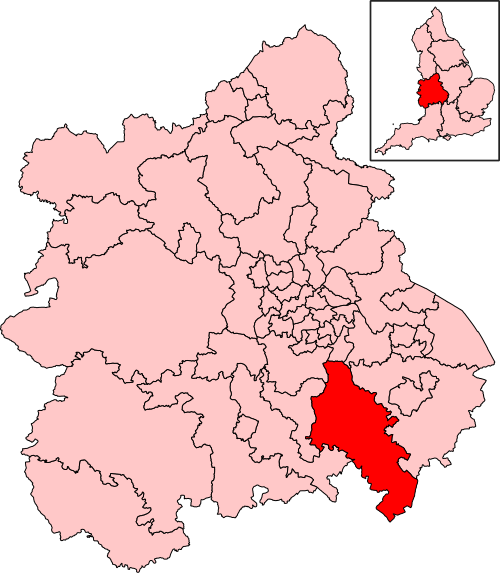 Map of Stratford-on-Avon constituency
