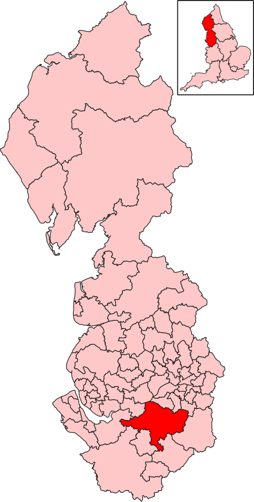 Map of Tatton constituency