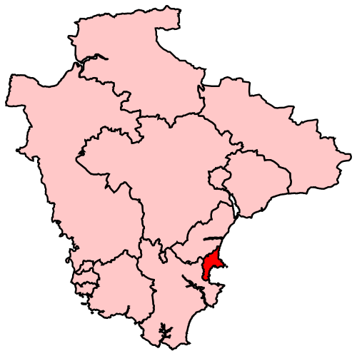 Map of Torbay constituency