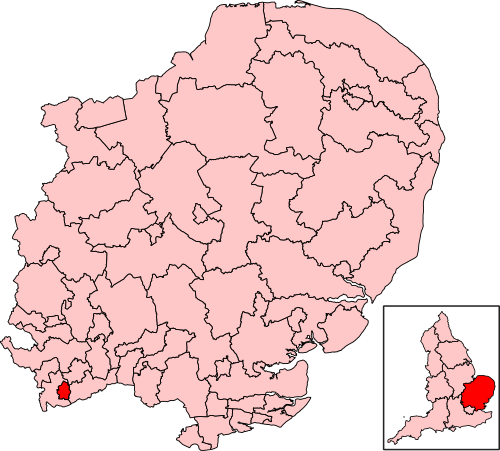 Map of Watford constituency