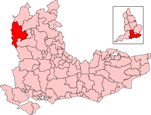 Map of Witney constituency