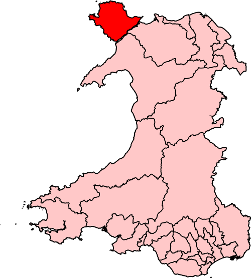 Map of Ynys Môn constituency